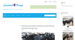 Desktop Screenshot of livestockkenya.com